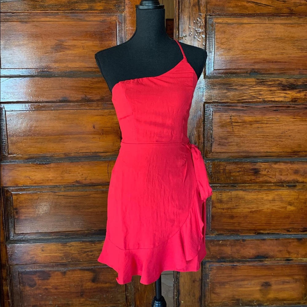 Red dress